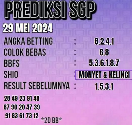 SYAIR SGP VIP